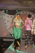 Model walks the ramp for Masaba showcases her collection at SNDT Chrysalis show in Mumbai on 20th April 2012 (38).JPG